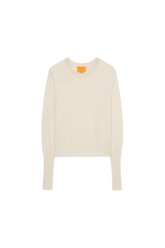 Shrunken Crew in Cream