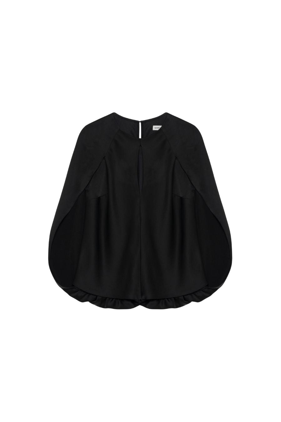 Lauren Cape Top in Black