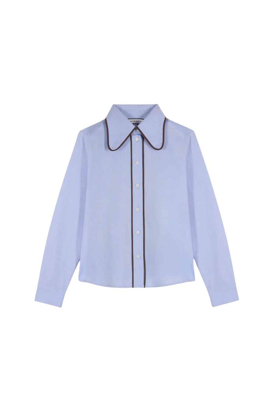 Ala Shirt in Sky Blue by Maria De La Orden