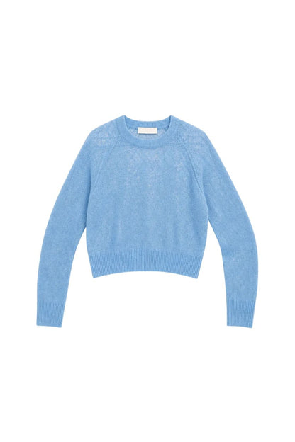Jayne Layering Crewneck in Coastal Blue