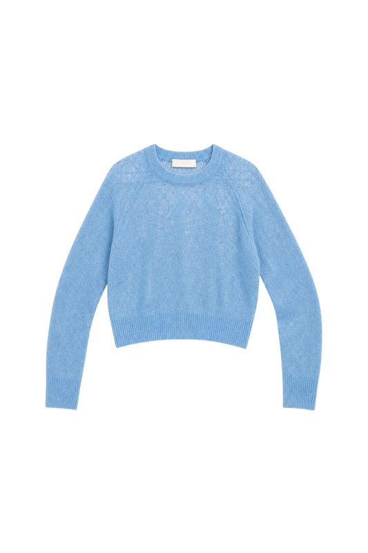 Jayne Layering Crewneck in Coastal Blue