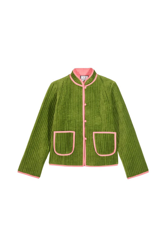 Fittonia Jacket in Pistachio by Maria De La Orden