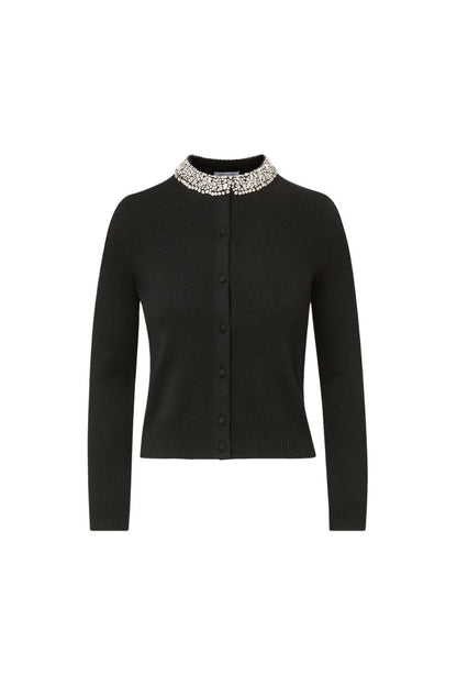 TS Daro Embellished Cardigan in Black
