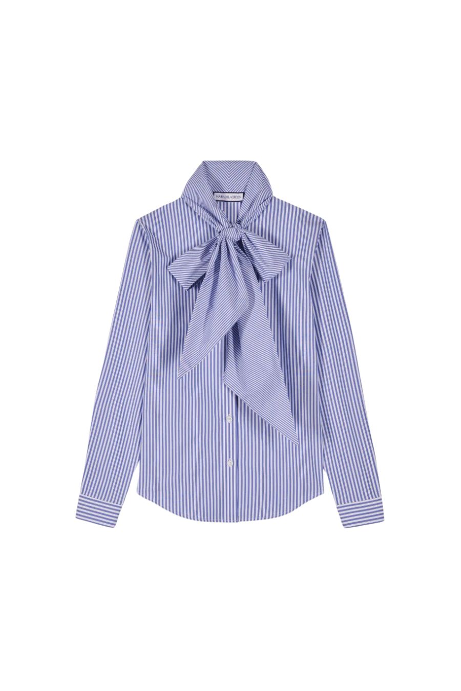 Fairy Shirt in Blue Multi Stripes by Maria De La Orden