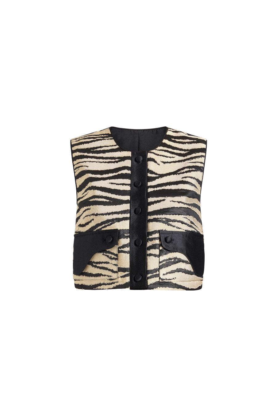 TS Xena Zebra-Striped Top