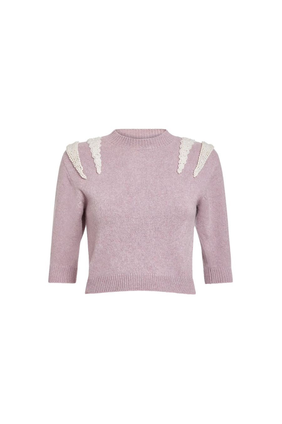 TS Posy Cashmere Sweater in Lavender