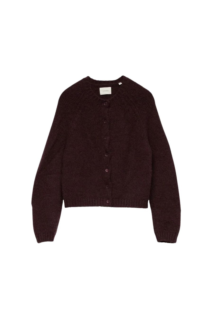 Darcy Cardigan in Red Umber