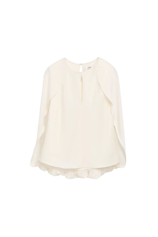 Lauren Cape Top in Ivory