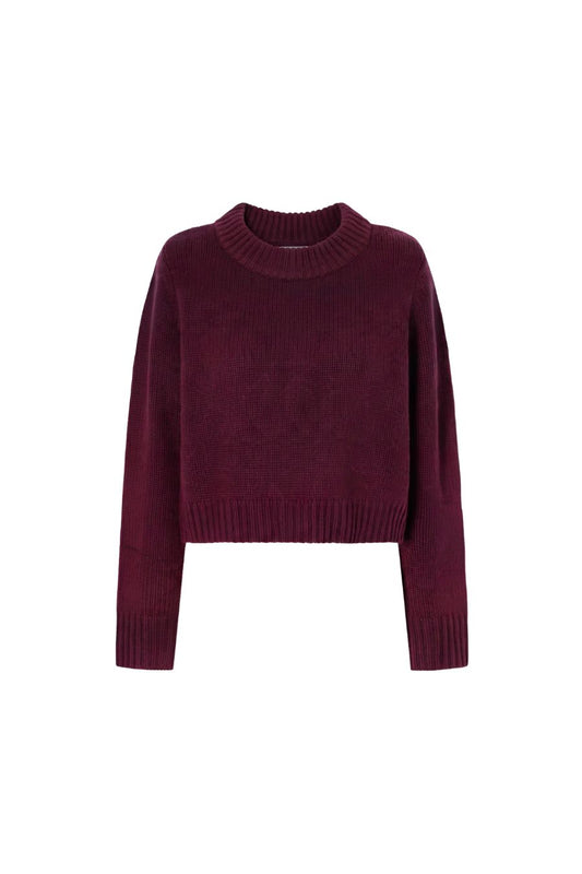 Mini Marin Sweater in Oxblood