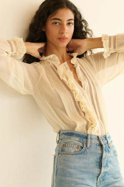 Magdeleine Top in Candlelight