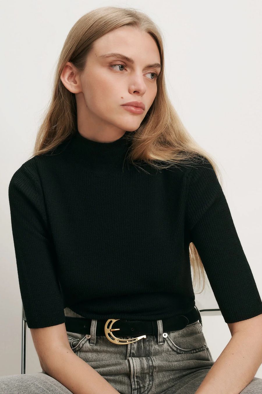 TS Alastair Pullover in Black