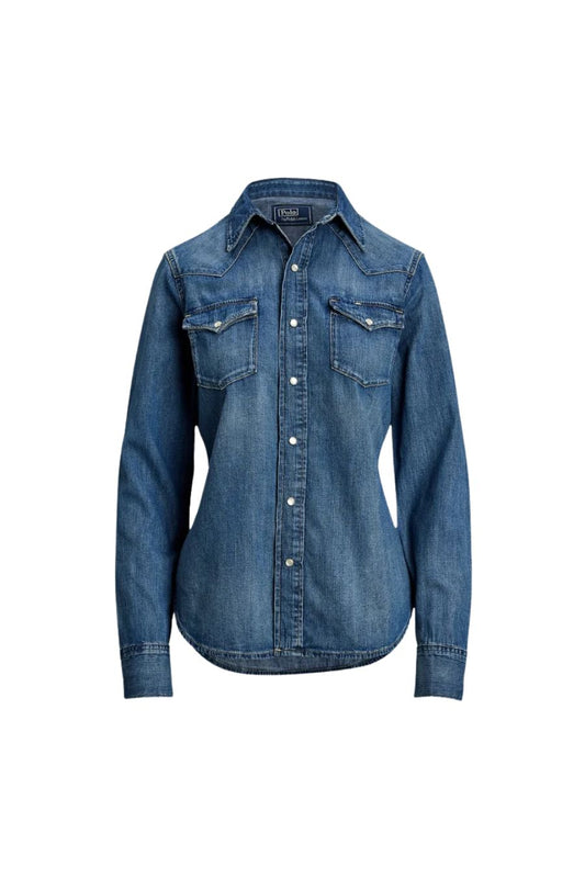 Denim Western Shirt by Polo Ralph Lauren
