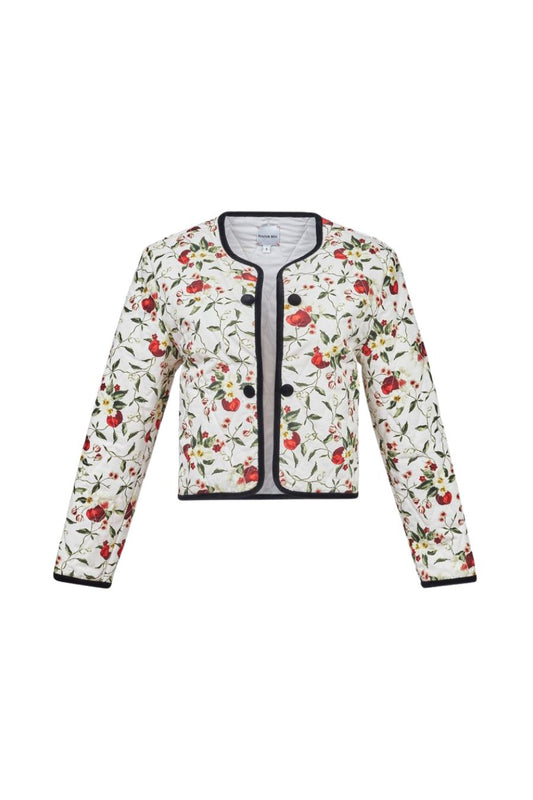 Atwood Jacket in Camellia Ivory by Hunter Bell