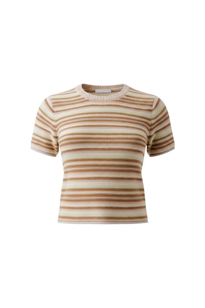 Jude Cashmere Tee in Buttercup