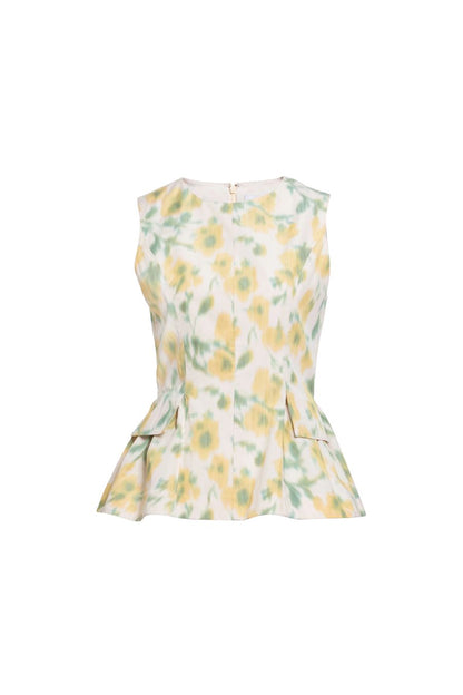 Astrid Top in Butter Multi