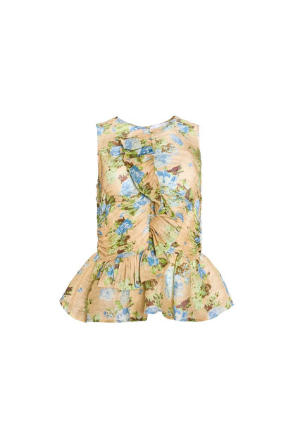 Doering Top in Garden Rose Peri