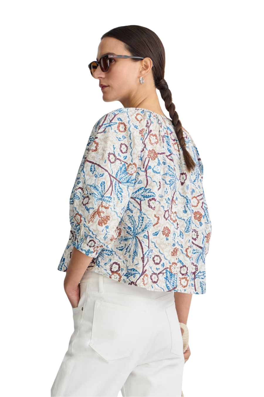 Nele Top in Earthly Delights Batik