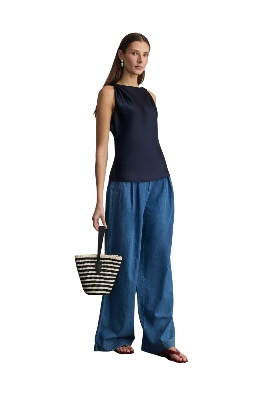 Penny Top in Anthracite