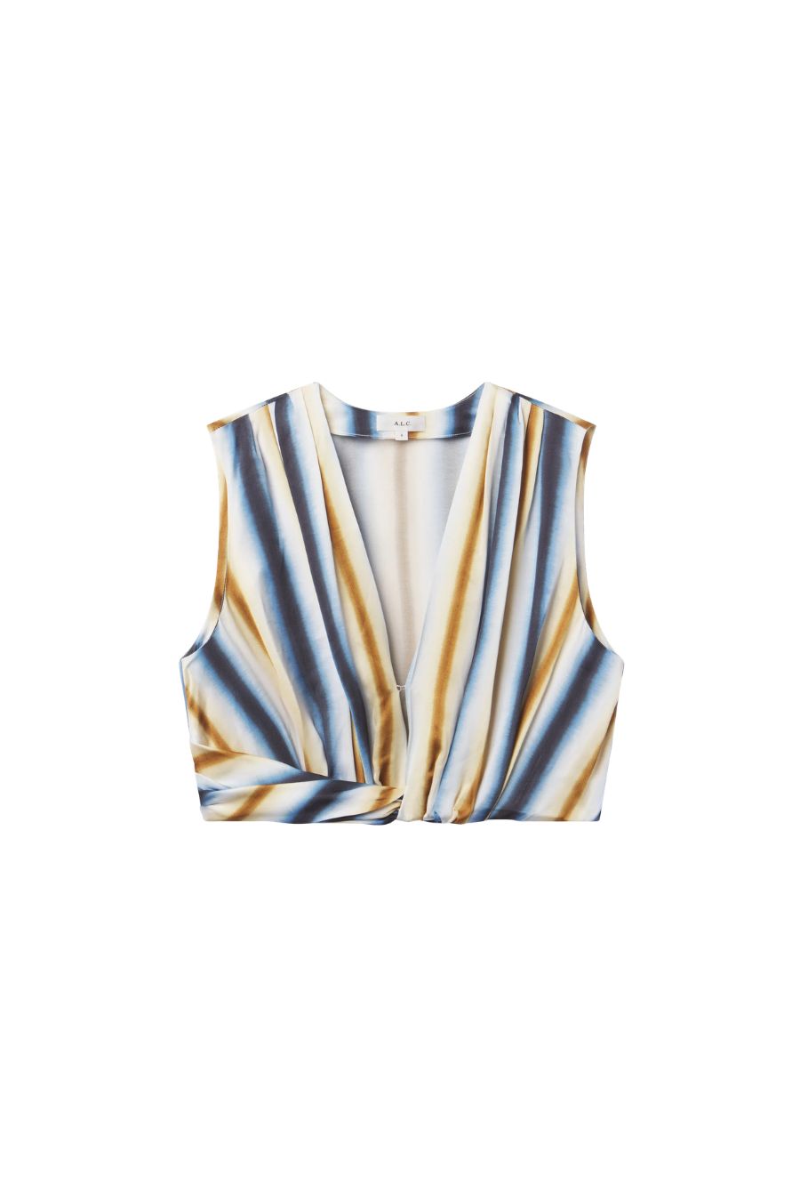 Brooklyn Top in Tahoe Blue/Milk Chocolate
