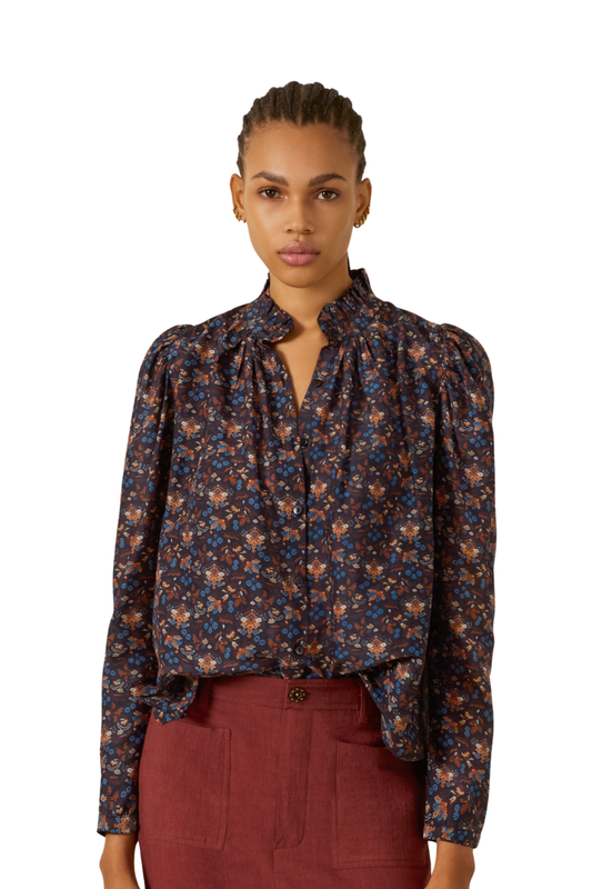 Artemis Indigo Kilim Shirt