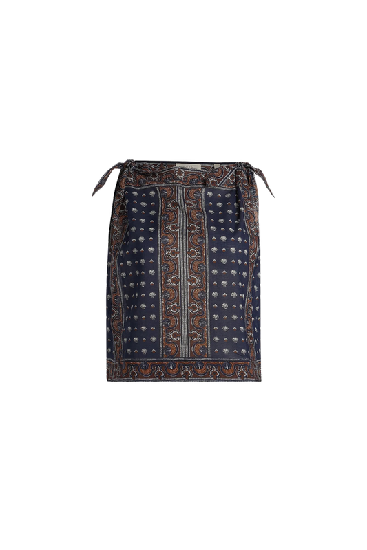 Amalia Shell-Print Cotton Top