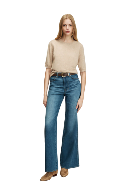 Shana Cashmere Sweater in Oatmeal