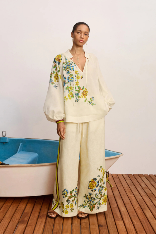 Phyllis Top in Cream
