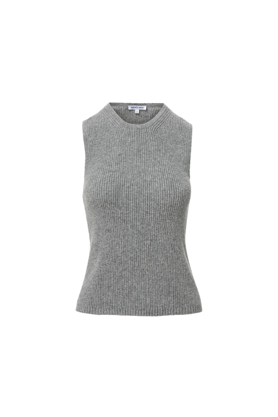 Sid Cashmere Tank Top in Heather Grey