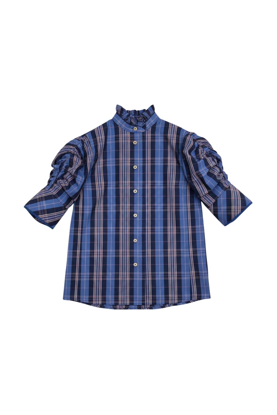 Vita Blouse in Navy/Blue