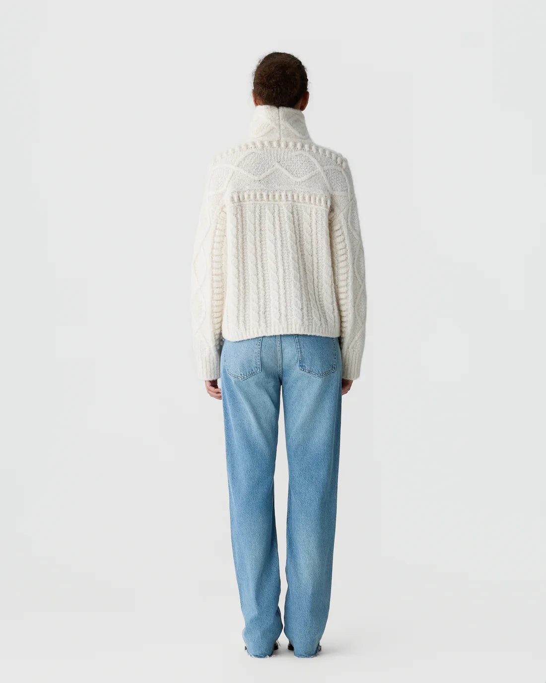 Super Cloud Turtleneck in Cream
