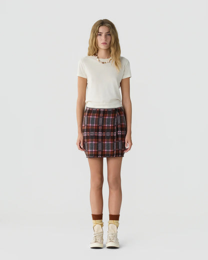Tartan Mini Skirt in Sprinkle Combo
