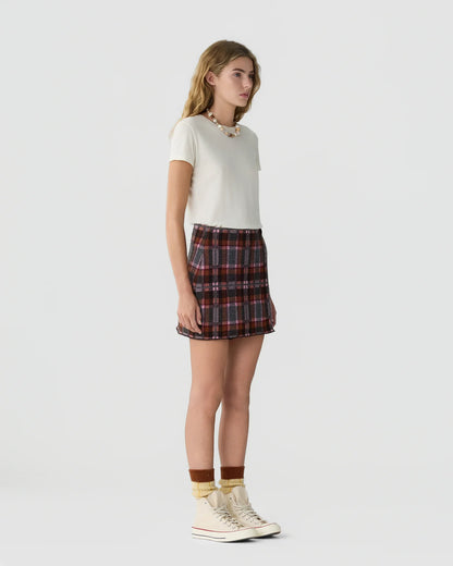 Tartan Mini Skirt in Sprinkle Combo