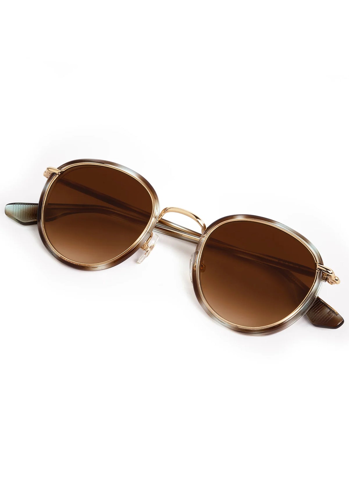 Tate in Aquamarine Tortoise 18K