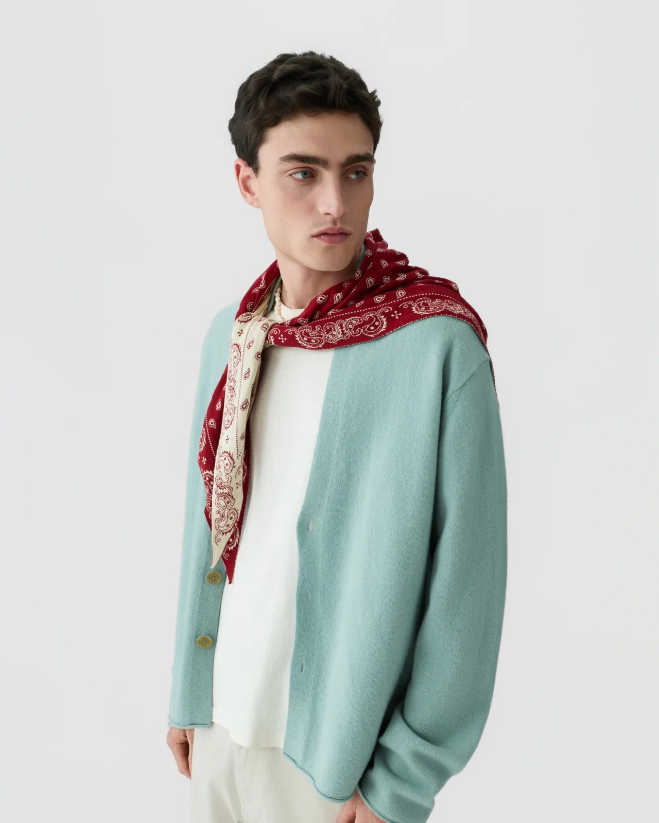 The Wild Rag in Carmine/Butter