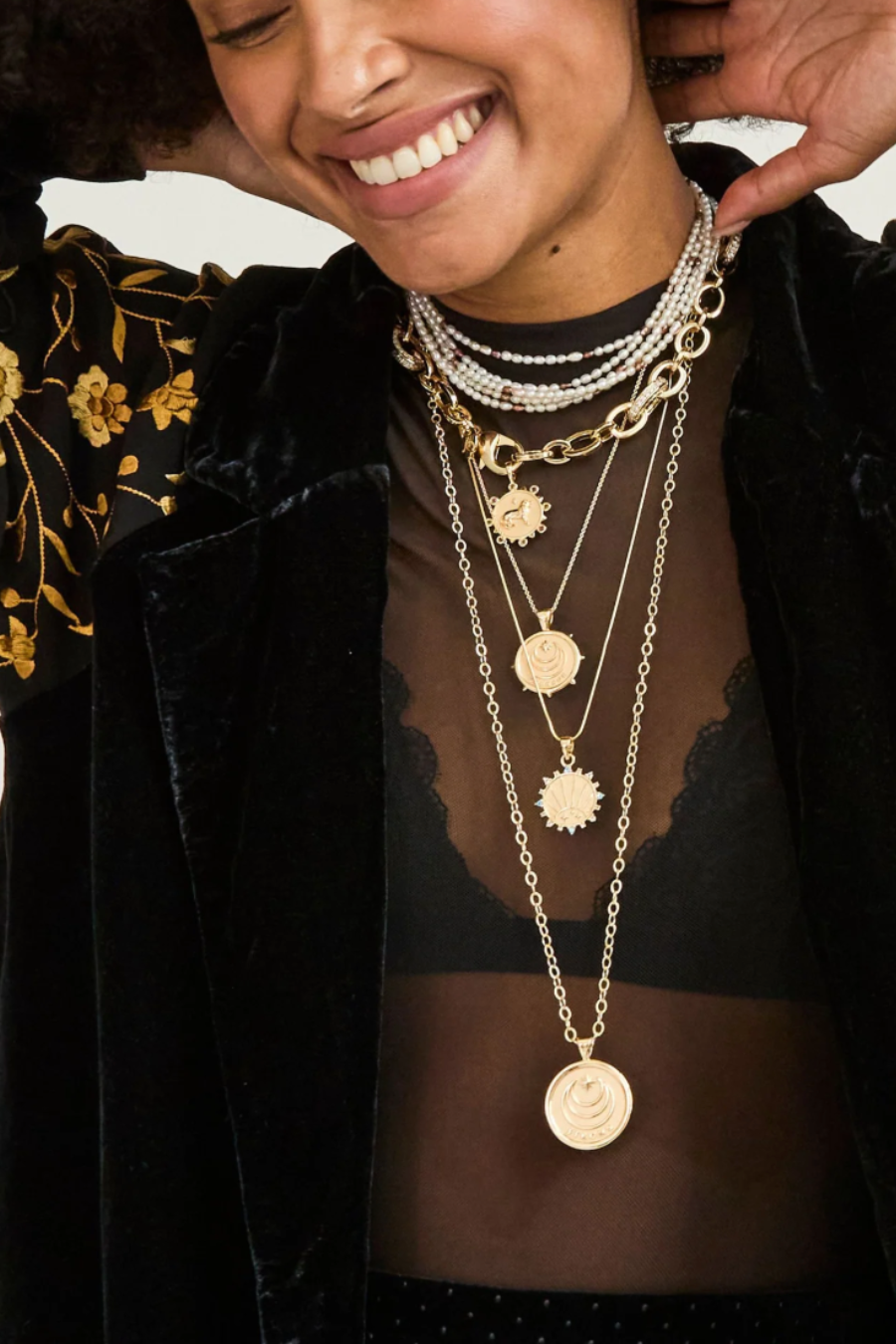 STRONG Petite Embellished Necklace