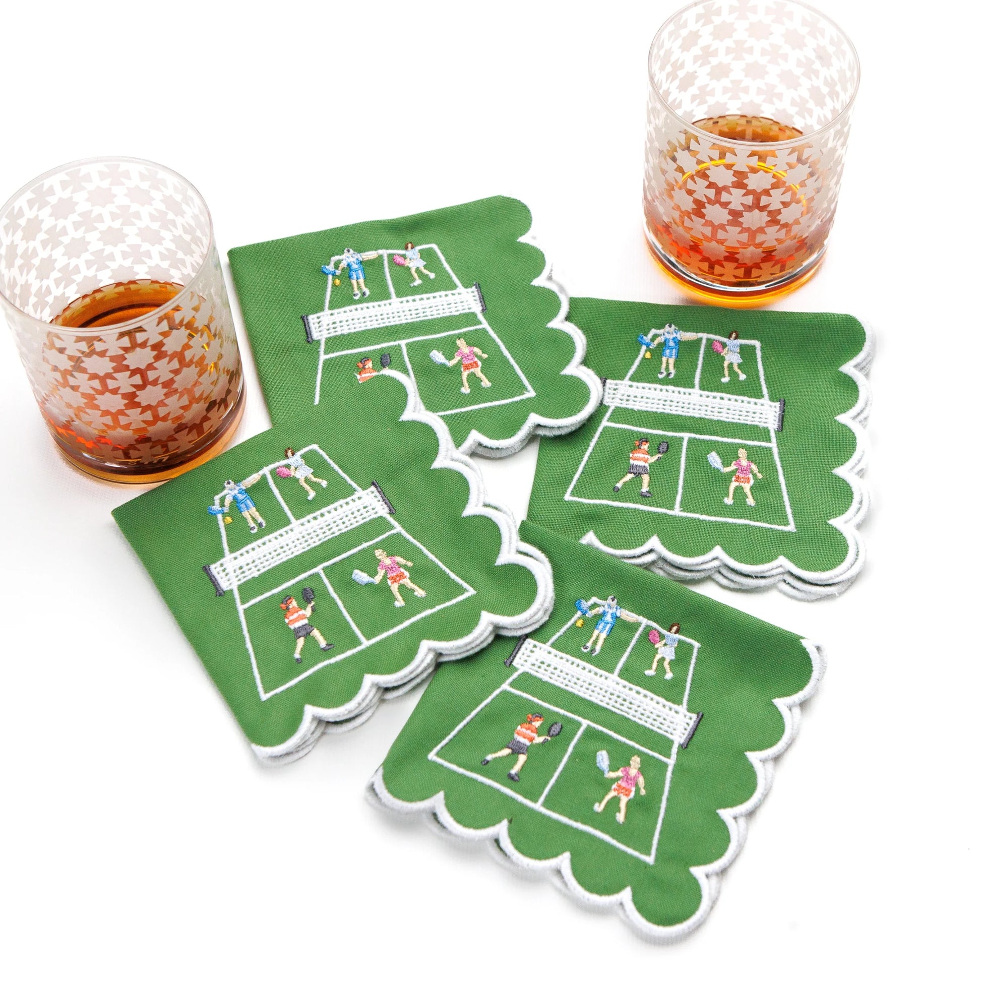 Day at the Courts Cocktail Napkins
