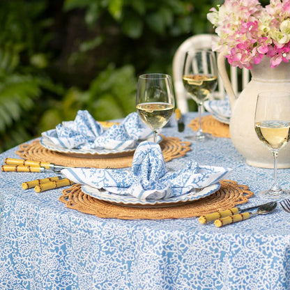 Tapestry Sky Blue Napkin | Set of 4