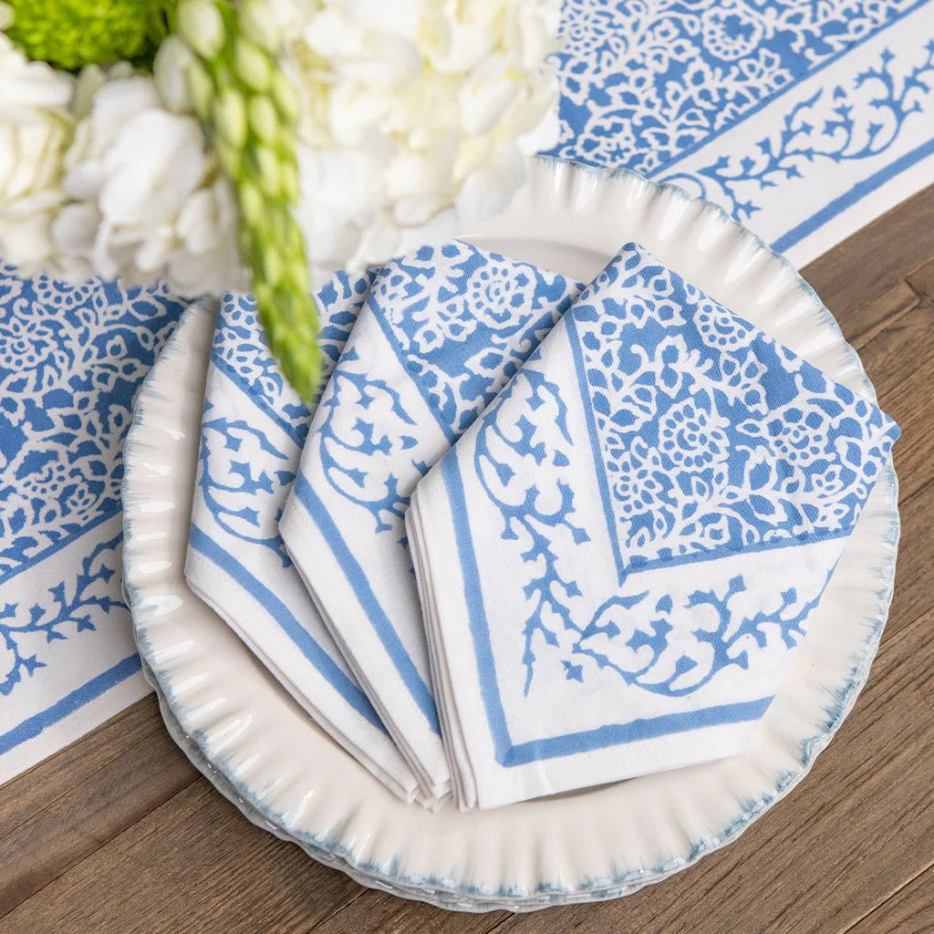Tapestry Sky Blue Napkin | Set of 4