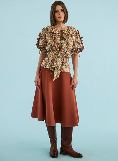 Marigold Top in Gertrude