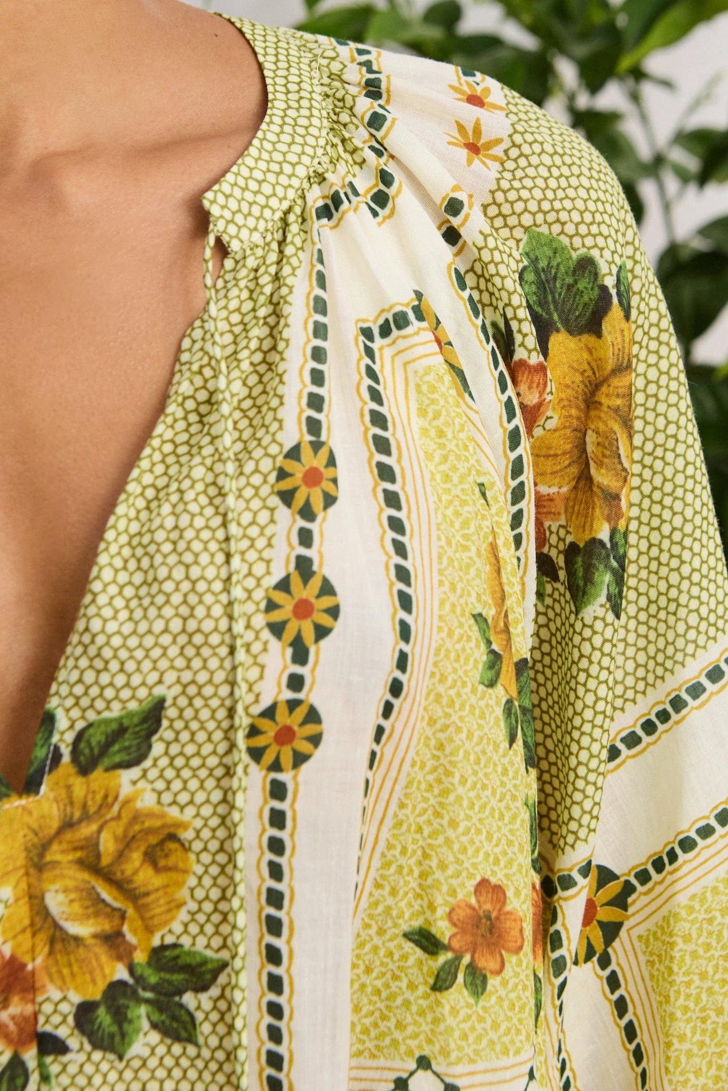 Dixie Mini Dress in Citrus