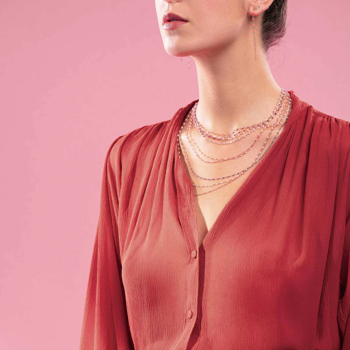 Classic Gigi Lilac Necklace