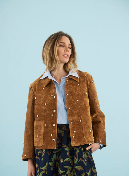 Hanlin Jacket in Saddle
