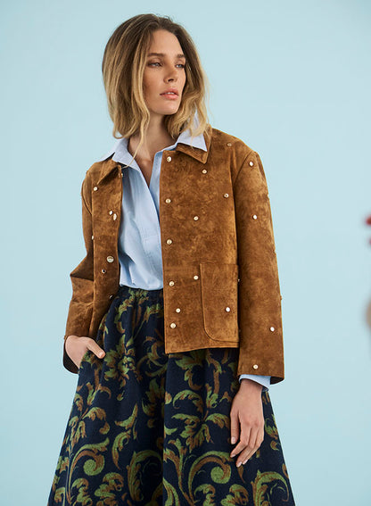 Hanlin Jacket in Saddle