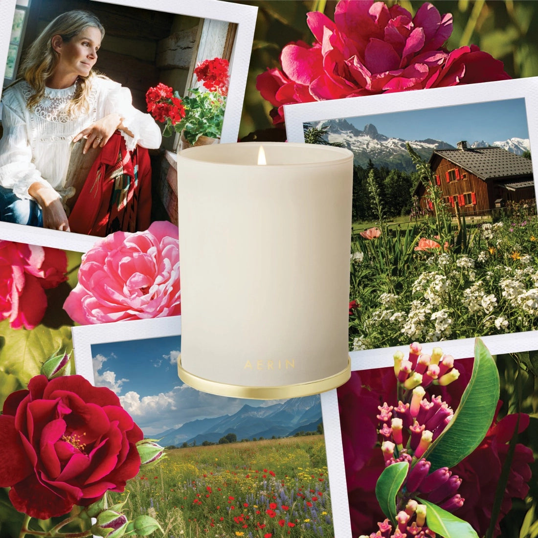 Megève’s Rose 9.5oz Candle