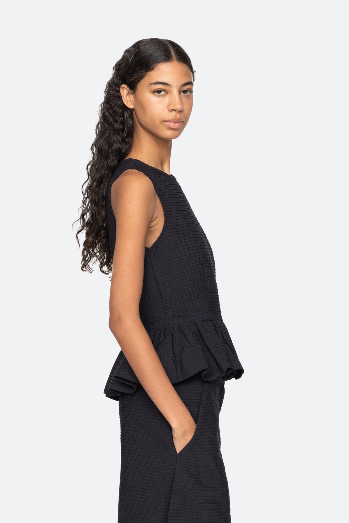 Roni Top in Black