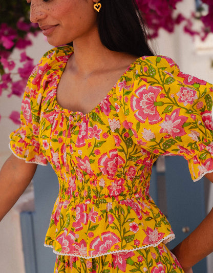 Provencal Peony Katie Top