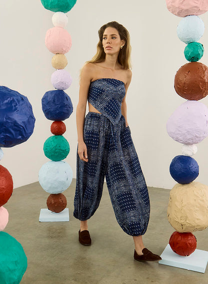 Briggs Pant in Inkwell Paisley