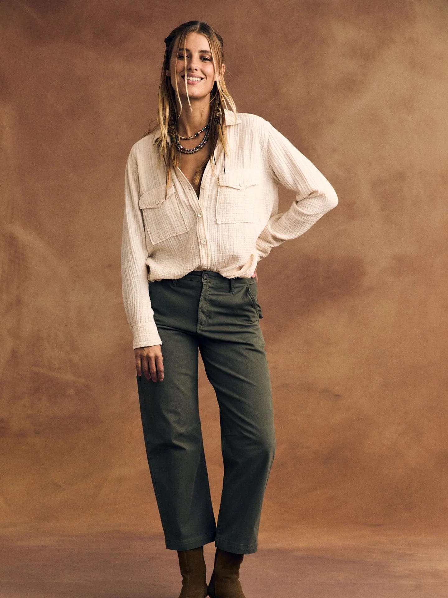 Army Green Rancho Twill Pant