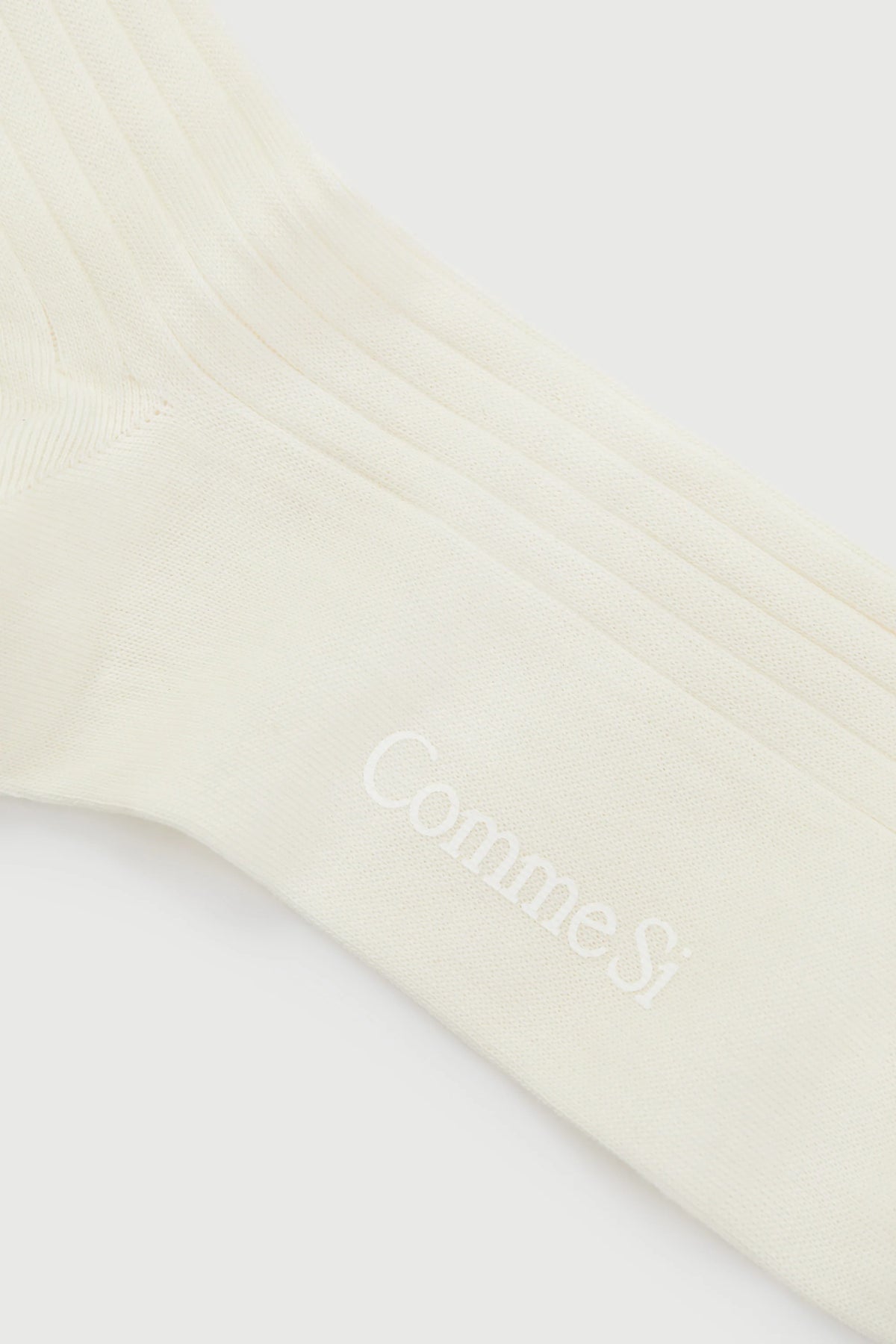 The Yves Sock in Ivory