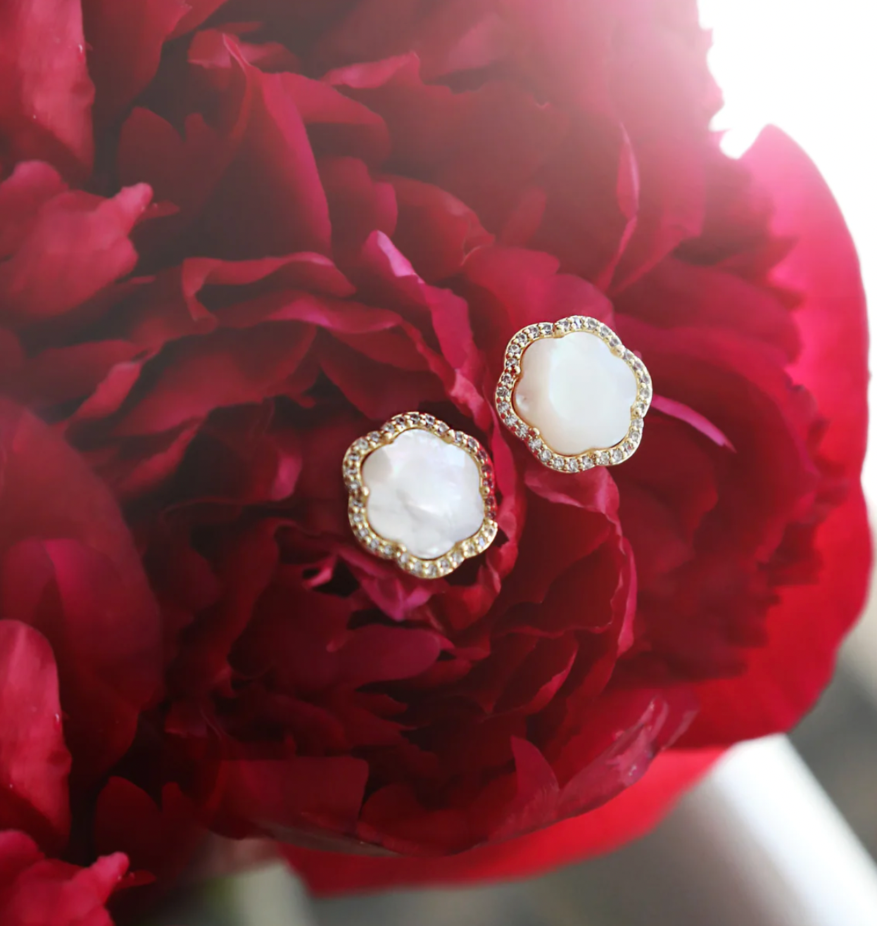 Clementine MOP Stud